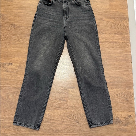 Zara Black Mom Fit Jeans - Picture 1 of 5
